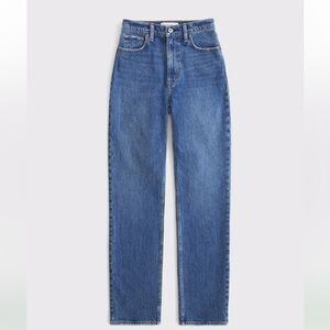 Abercrombie & Fitch Ultra High Rise Blue Jeans
